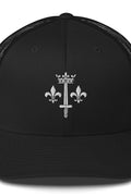 Casquette - Jeanne d'Arc Noir