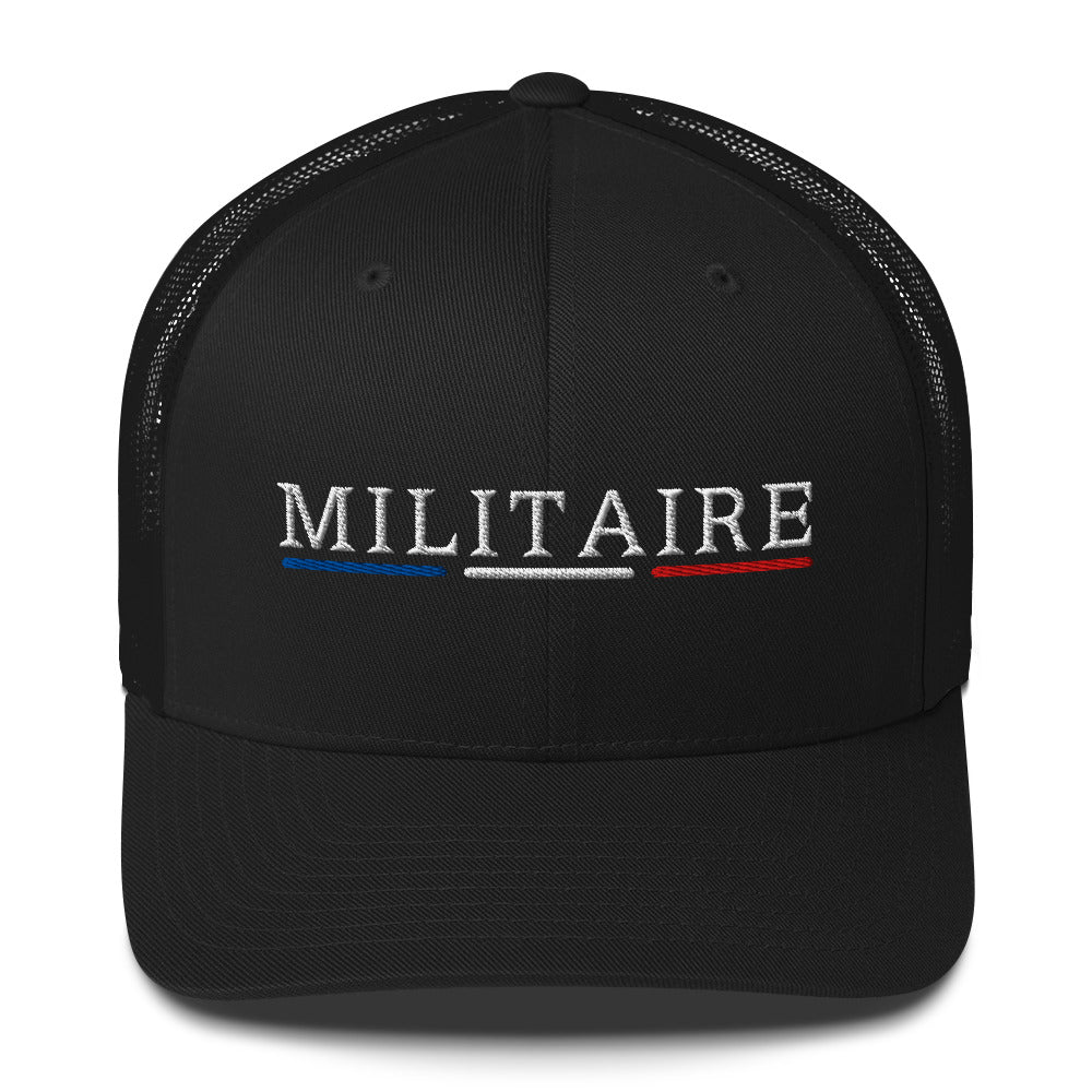 Casquette - Militaire Français Noir