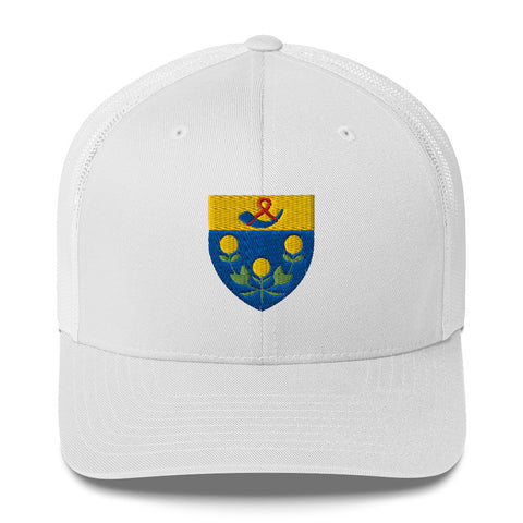 Casquette - Orange Blanc