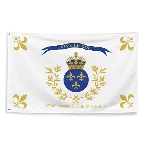 Drapeau - Armée Catholique et Royale