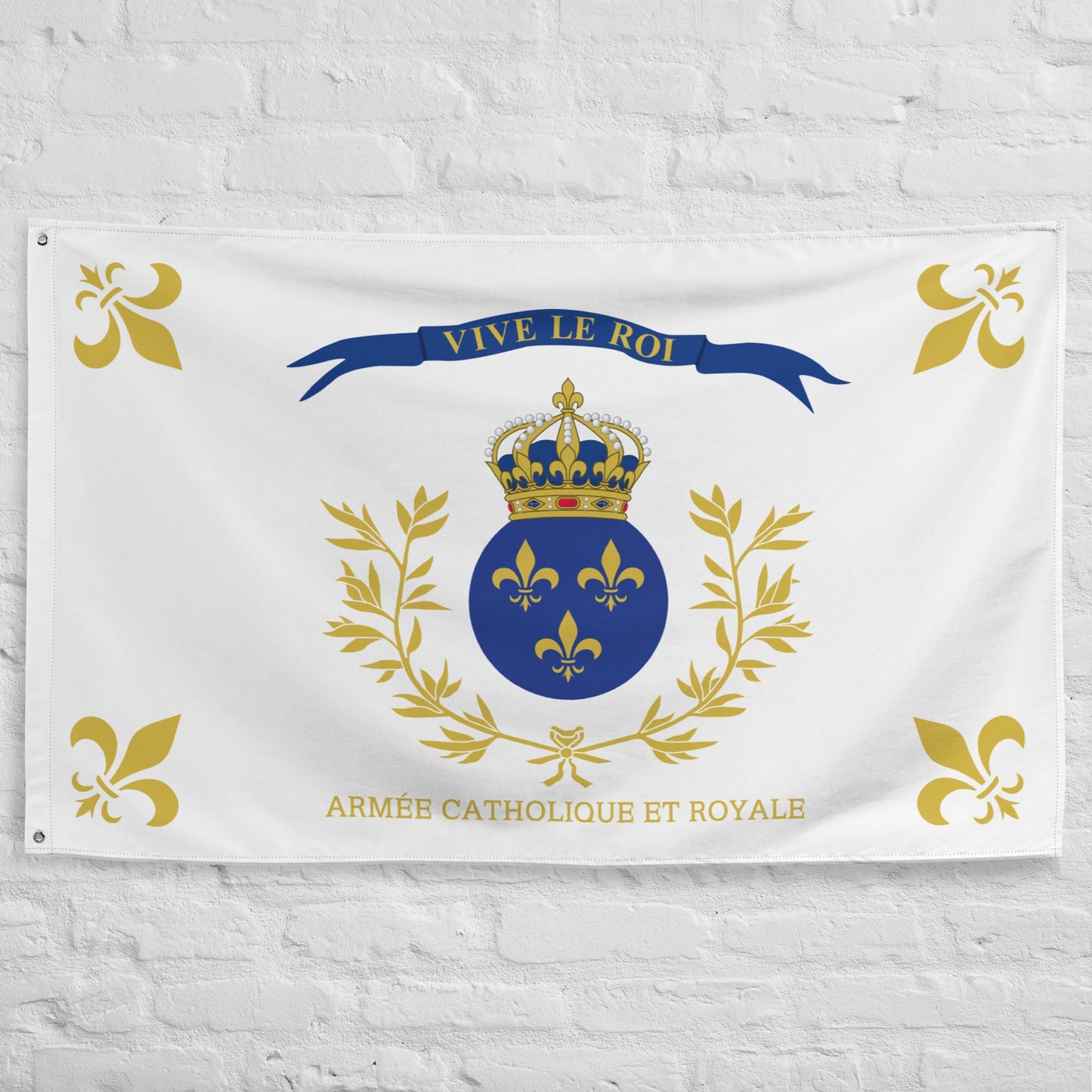 Drapeau - Armée Catholique et Royale Sapiens