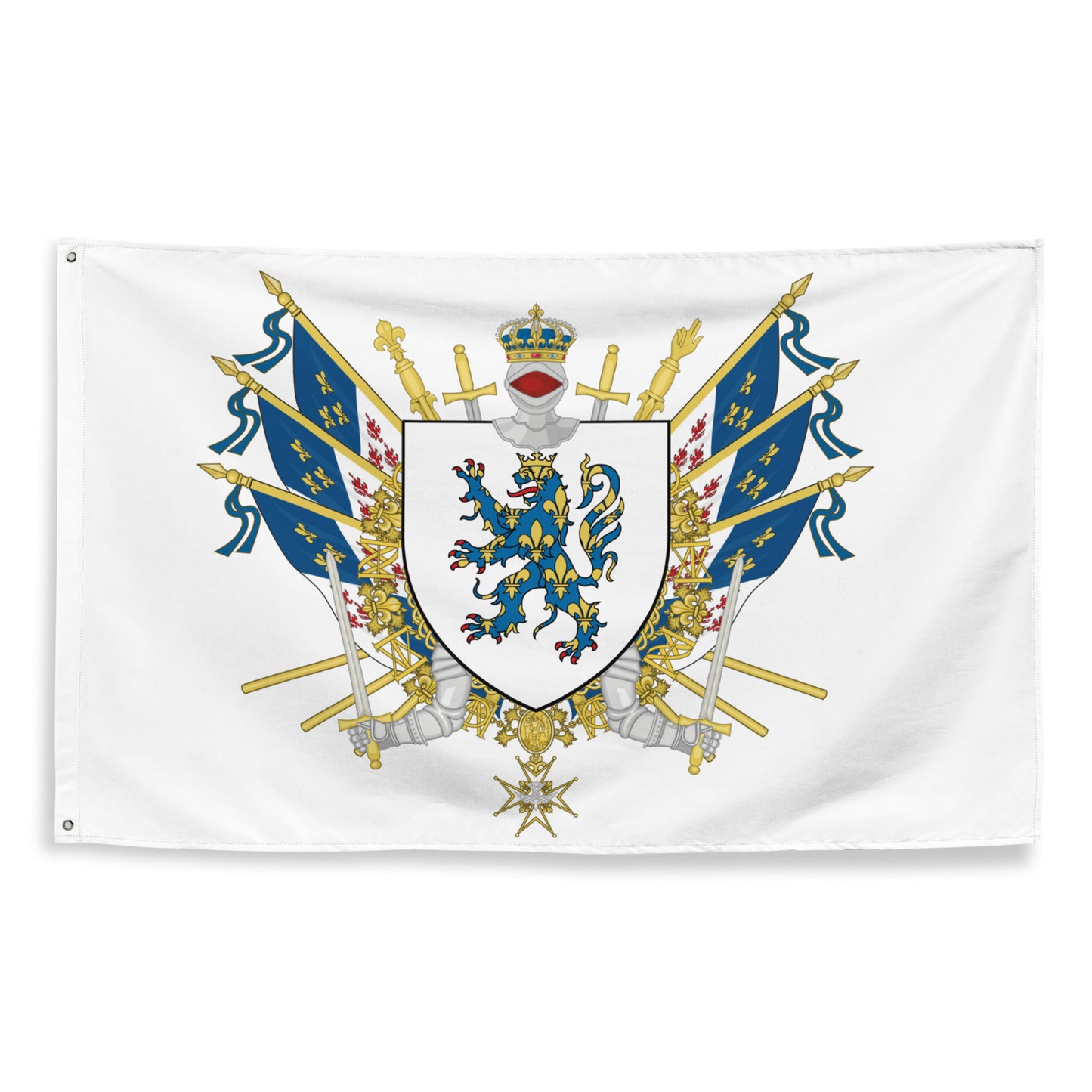 drapeau-blason-compiegne