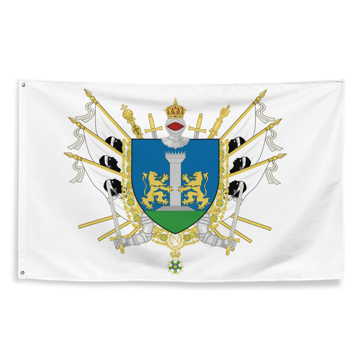 Mini Fanion/drapeau France Ajaccio Corse - Décoration Voiture Ou Souvenir - Sans Marque