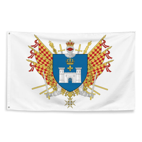 Drapeau - Blason d'Angoulême