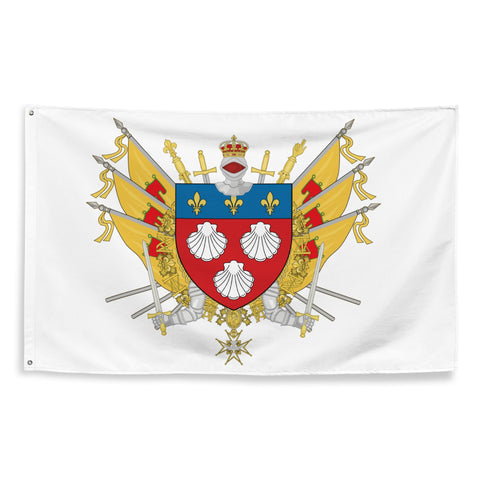 Drapeau - Blason d'Aurillac