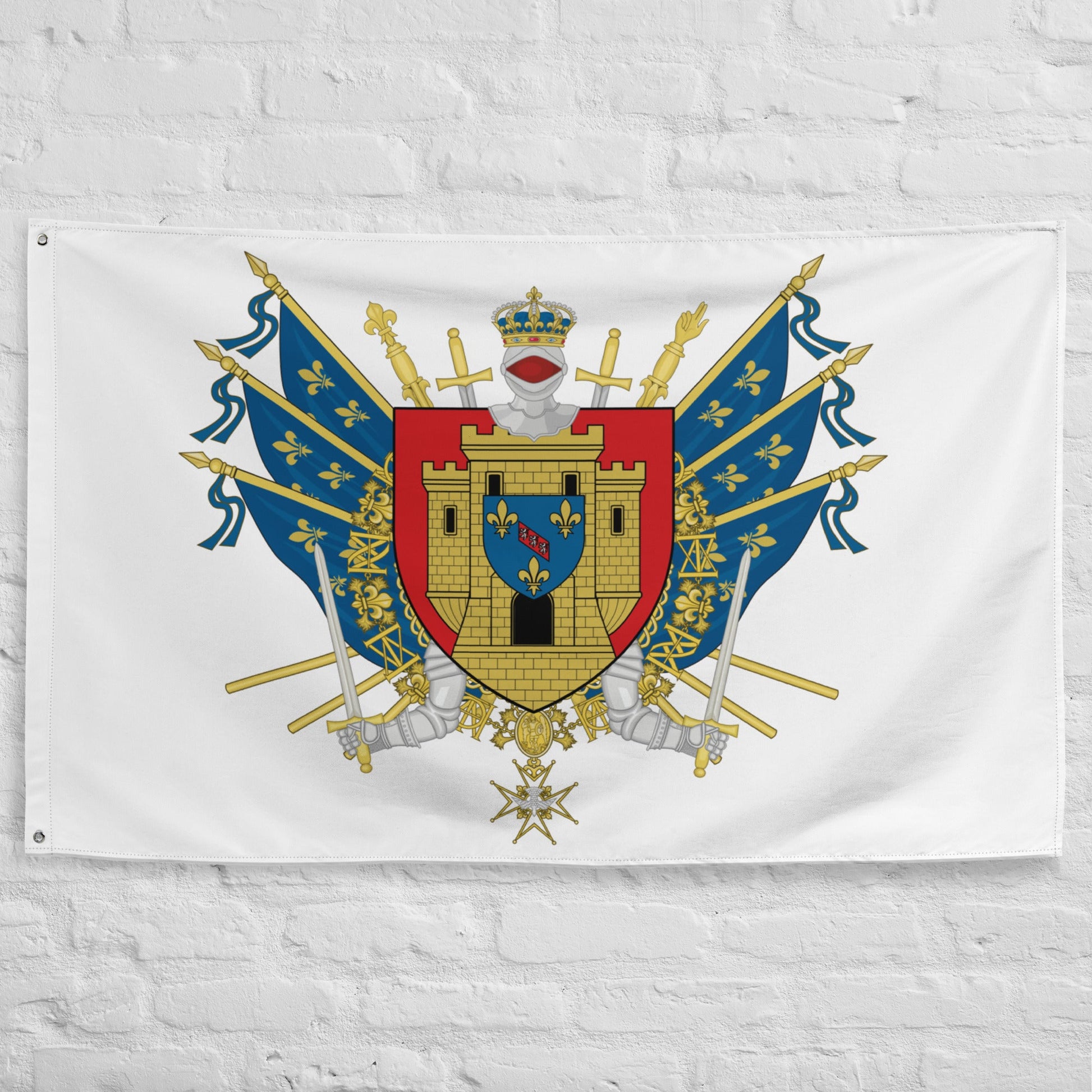 Drapeau - Blason d'Étampes