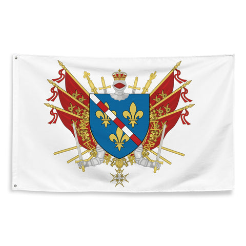 Drapeau - Blason d'Évreux