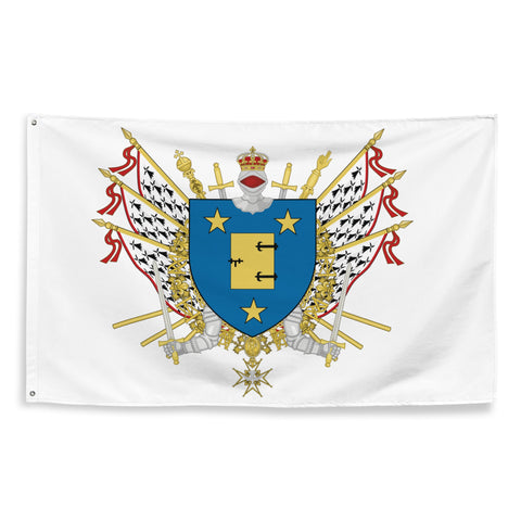 Drapeau - Blason d'Ussel