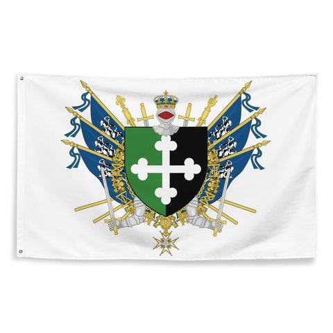 Drapeau - Blason de Bourg-en-Bresse