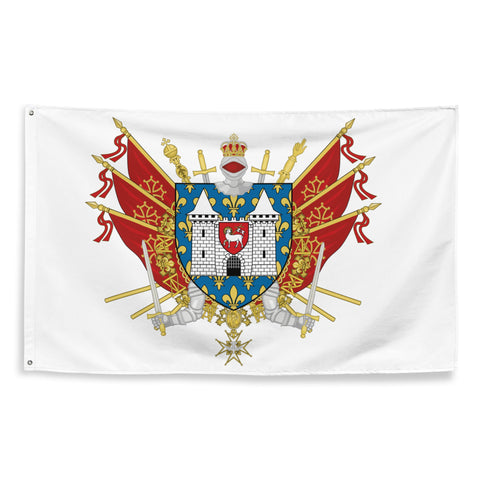 Drapeau - Blason de Carcassonne