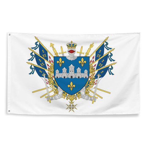 Drapeau - Blason de Château-Thierry