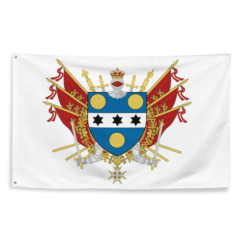 Drapeau - Blason de Cherbourg