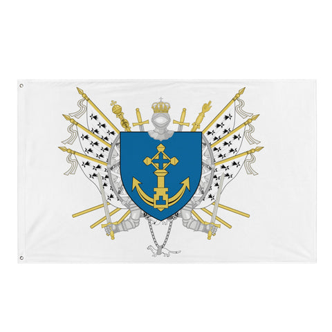 Drapeau - Blason de Douarnenez