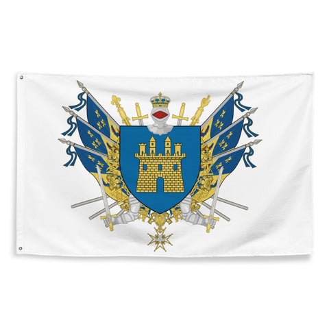 Drapeau - Blason de Gap
