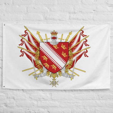 Drapeau - Blason de l'Alsace