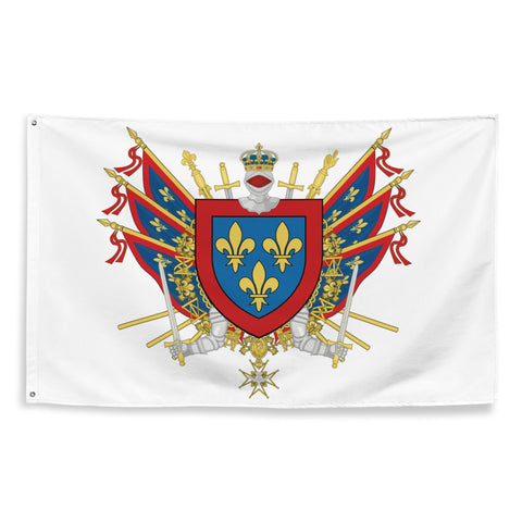 Drapeau - Blason de l'Anjou