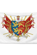 Drapeau - Blason de la Manche (50)