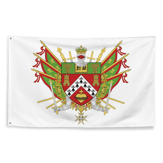 Drapeau - Blason de La Salle-de-Vihiers (personnalisé)