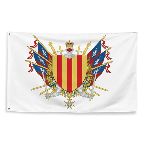 Drapeau - Blason de Langon