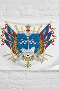 Drapeau - Blason de Libourne