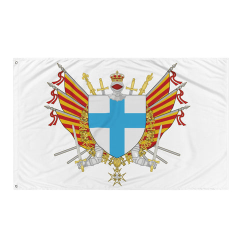 Drapeau - Blason de Marseille