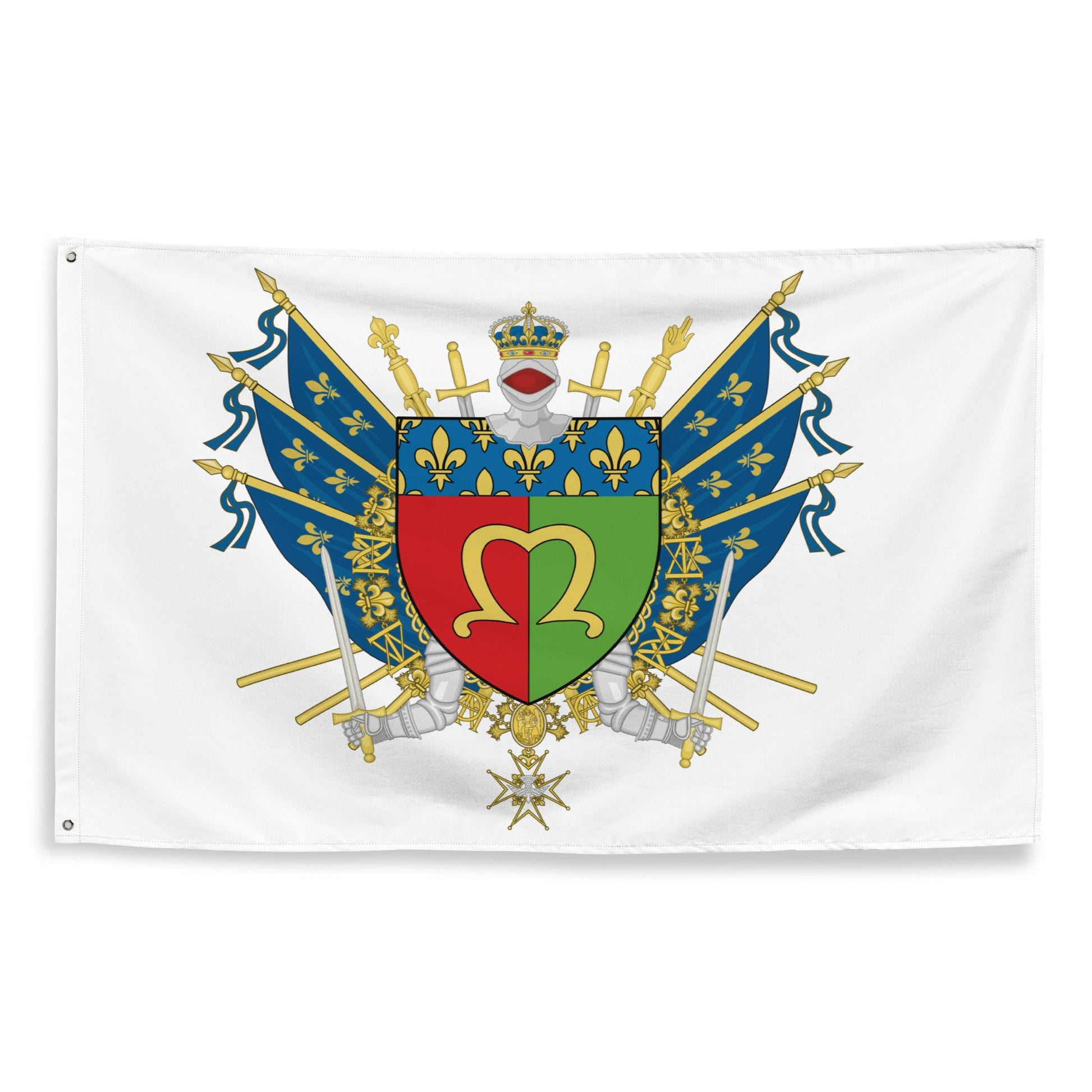 Drapeau - Blason de Meaux