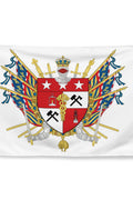 Drapeau - Blason de Montceau-les-Mines