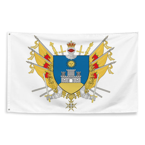 Drapeau - Blason de Montluçon
