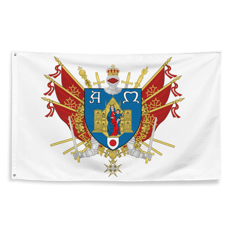 Drapeau - Blason de Montpellier
