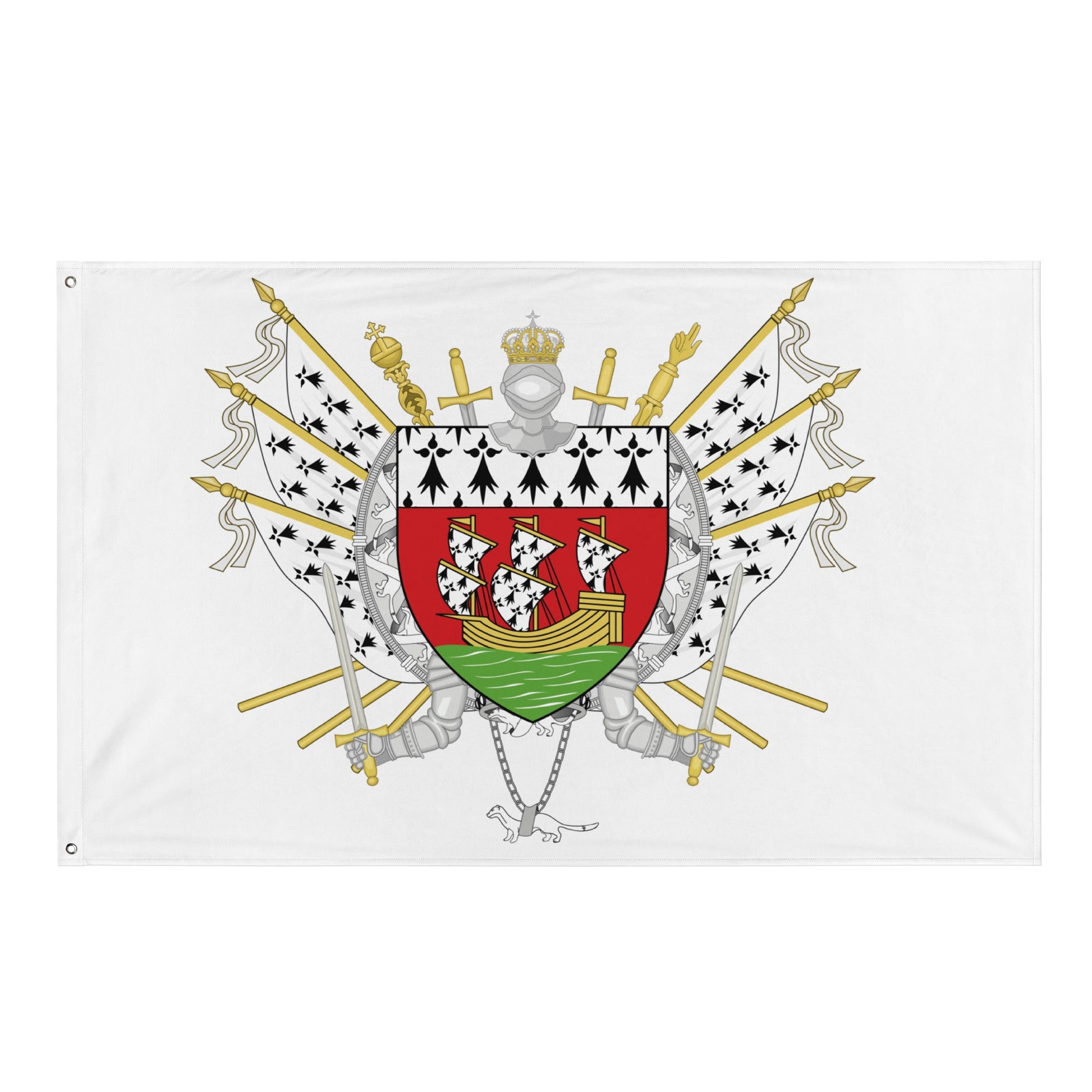 Drapeau - Blason de Nantes