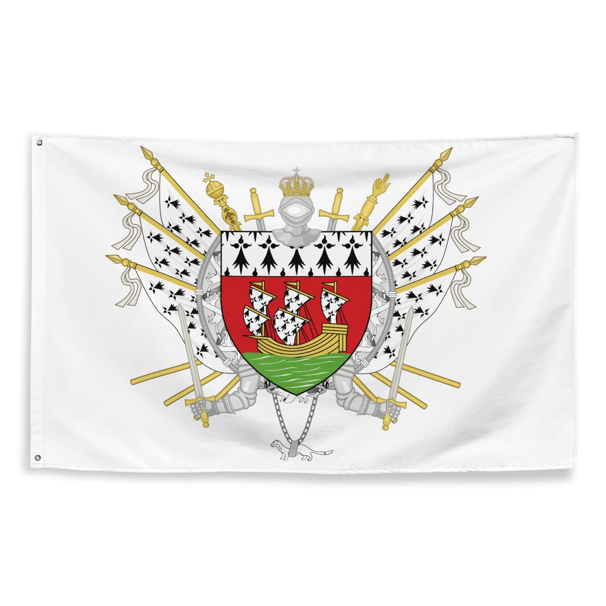Drapeau - Blason de Nantes