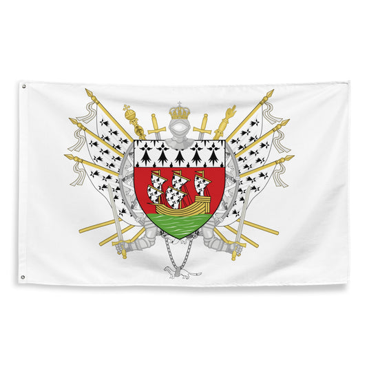 Drapeau - Blason de Nantes