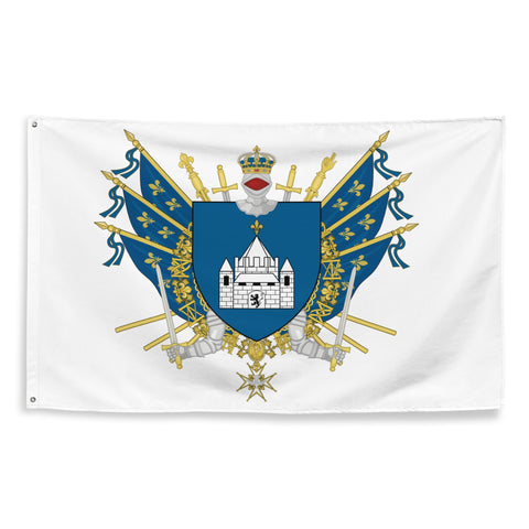 Drapeau - Blason de Provins