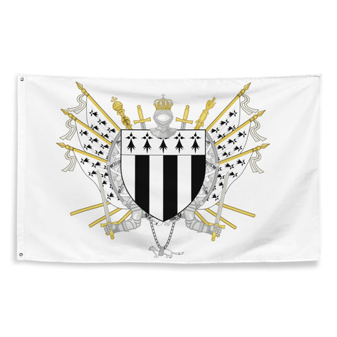 Drapeau - Blason de Rennes