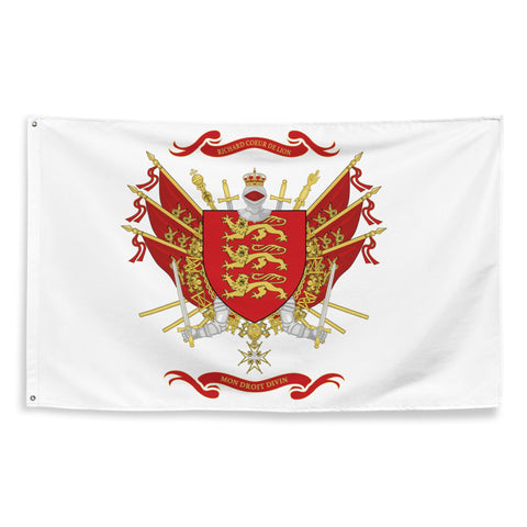 Drapeau - Blason de Richard Coeur de Lion