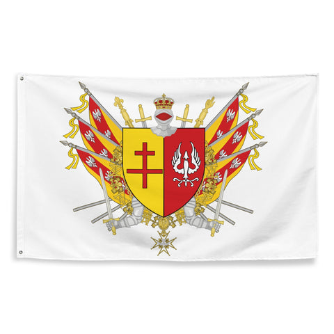 Drapeau - Blason de Sarreguemines