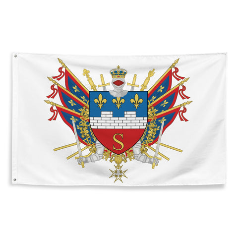 Drapeau - Blason de Saumur