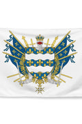 Drapeau - Blason de Seine-et-Marne (77)