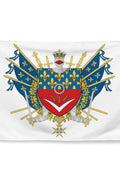 Drapeau - Blason de Seine-Saint-Denis (93)
