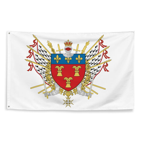 Drapeau - Blason de Tulle