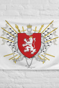 Drapeau - Blason de Vitré (personnalisation)