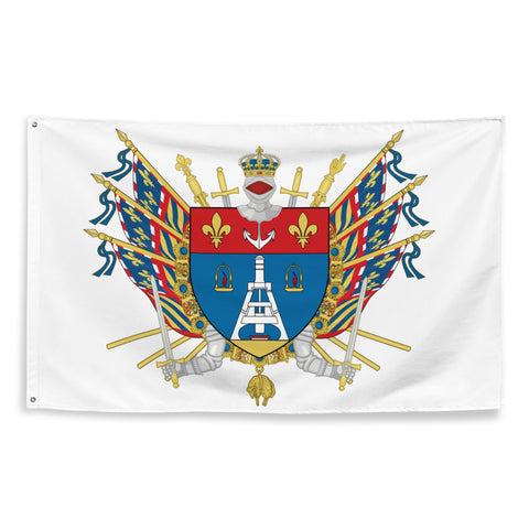 Drapeau - Blason du Creusot