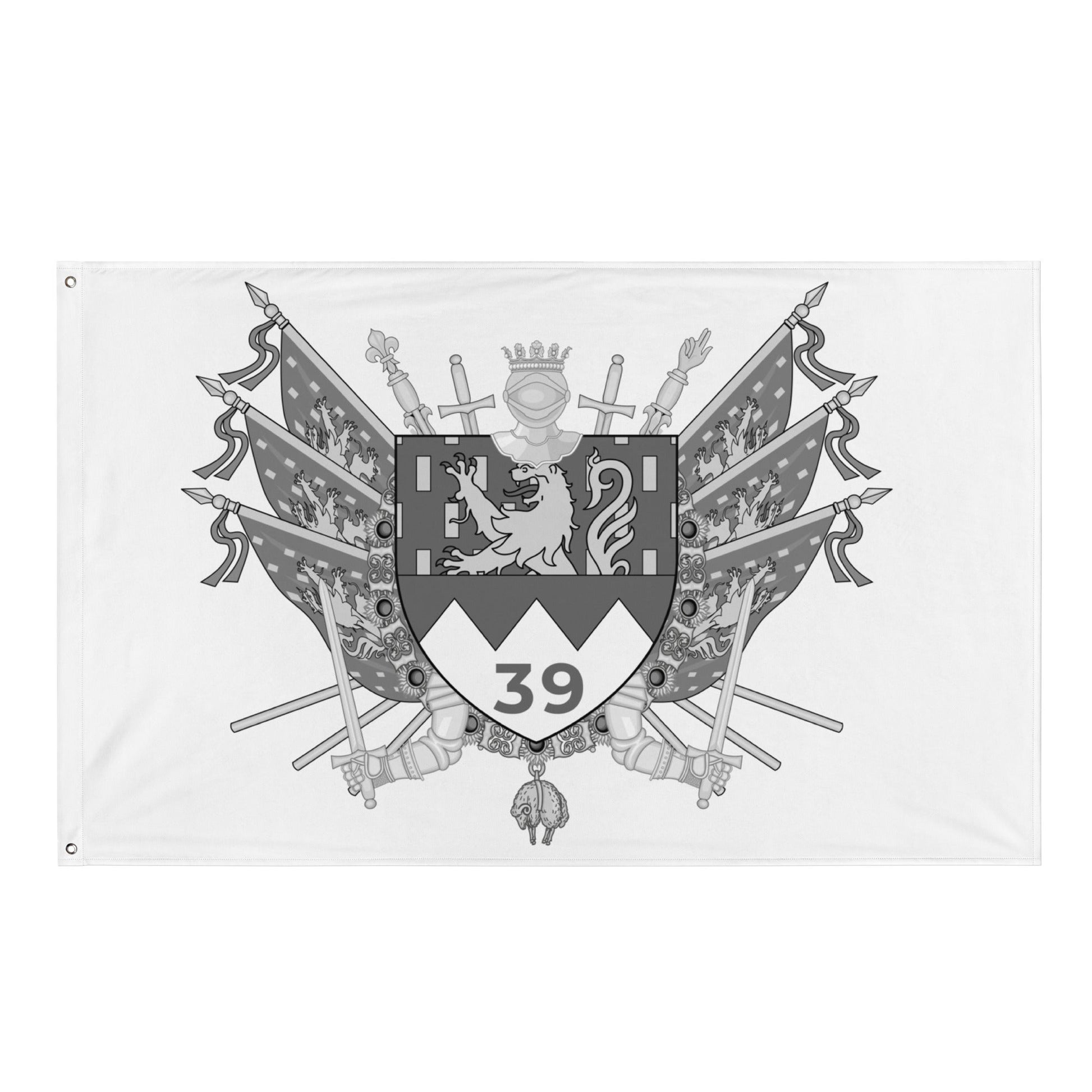 Drapeau - Blason du Jura (personnalisation)