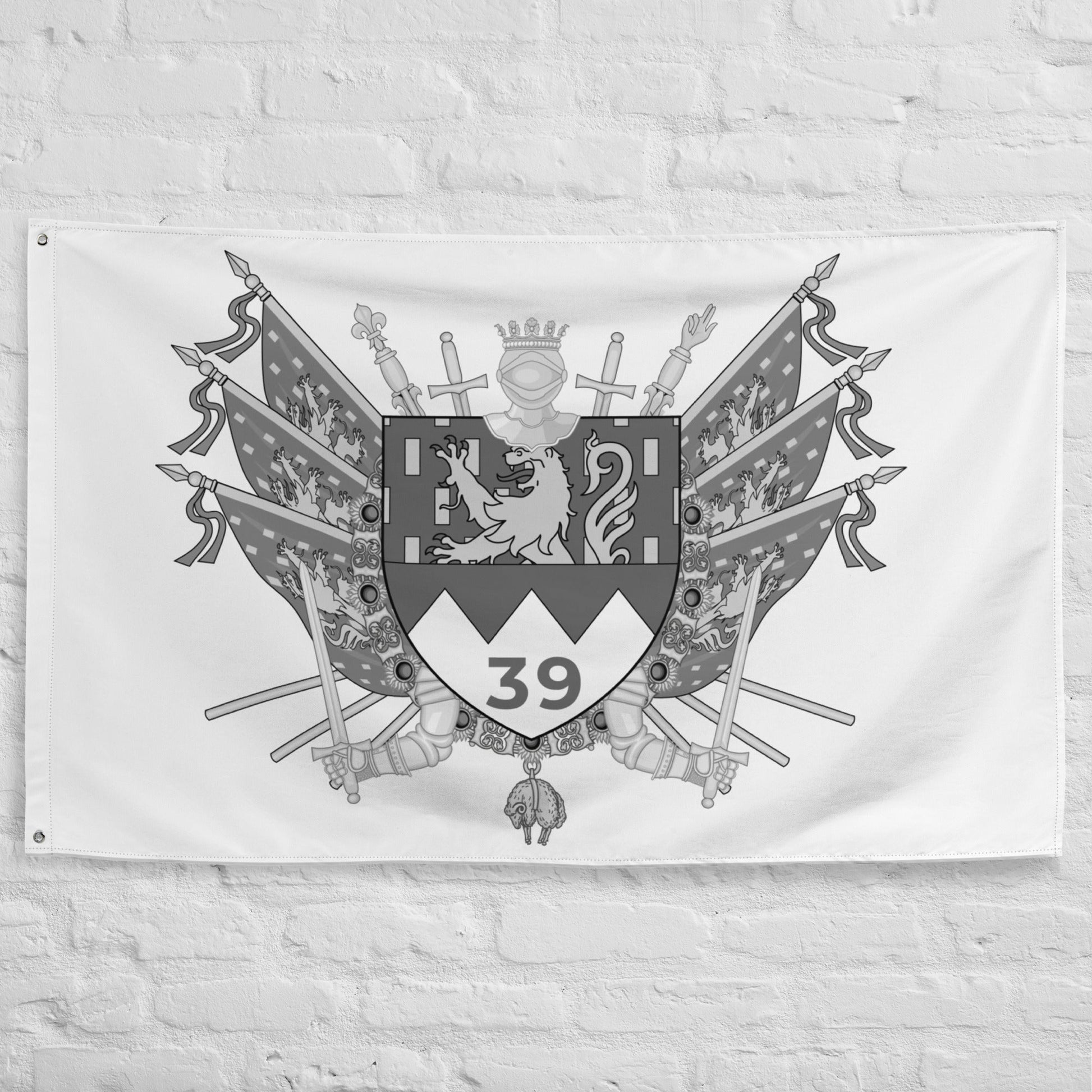 Drapeau - Blason du Jura (personnalisation)