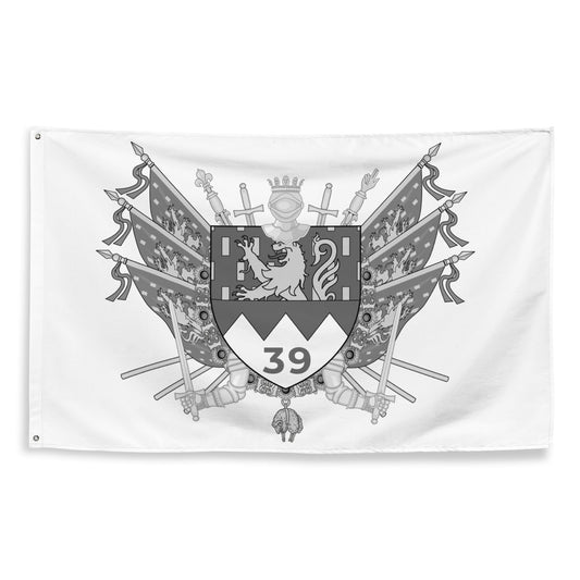Drapeau - Blason du Jura (personnalisation)
