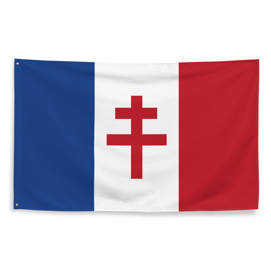 Drapeau - Croix de Lorraine Sapiens