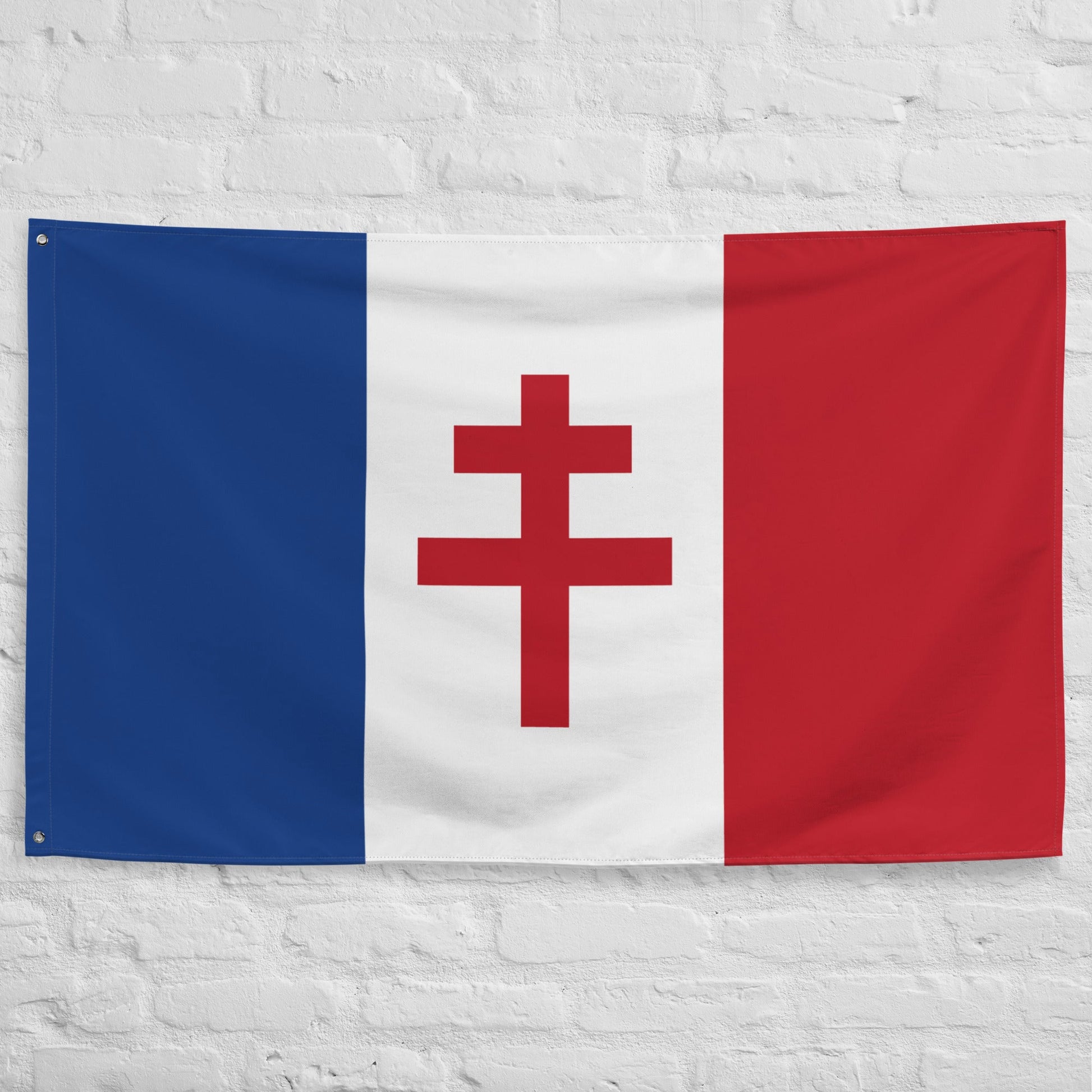 Drapeau - Croix de Lorraine Sapiens