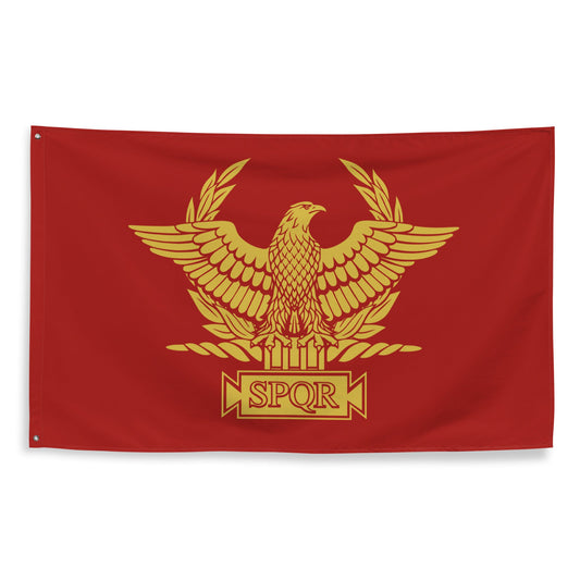 Drapeau - Empire Romain (SPQR) Sapiens