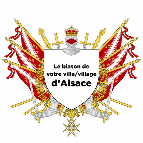 Drapeau personnalisé de votre Ville ou Village