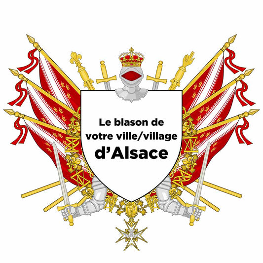 Drapeau personnalisé de votre Ville ou Village